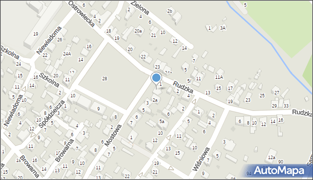 Ostrowiec Świętokrzyski, Rynek Denkowski, 2, mapa Ostrowiec Świętokrzyski