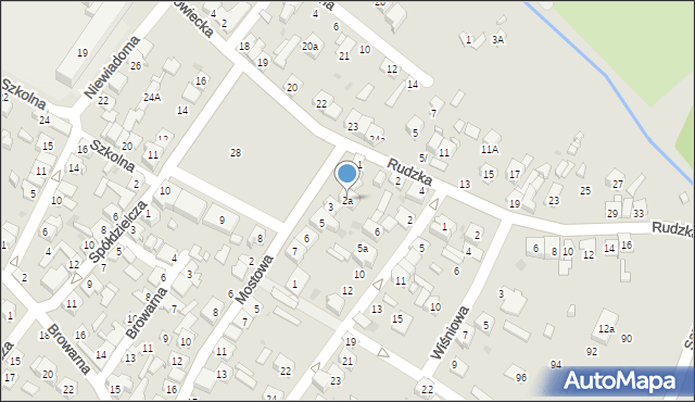 Ostrowiec Świętokrzyski, Rynek Denkowski, 2a, mapa Ostrowiec Świętokrzyski