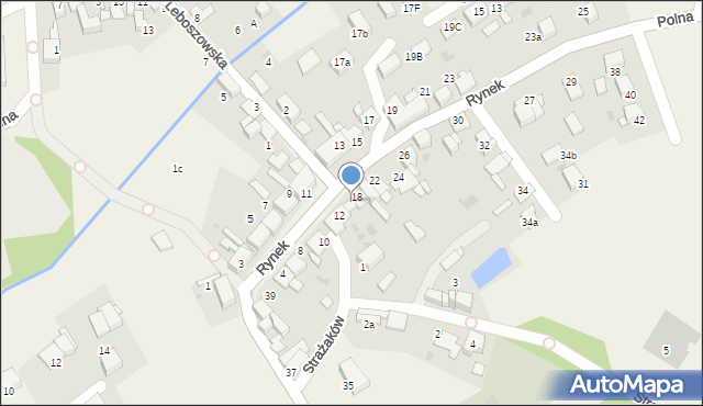 Pilchowice, Rynek, 14, mapa Pilchowice