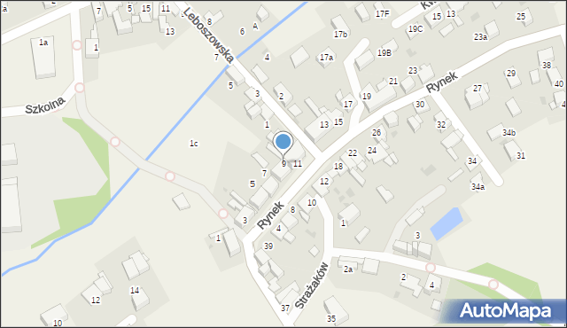 Pilchowice, Rynek, 9, mapa Pilchowice
