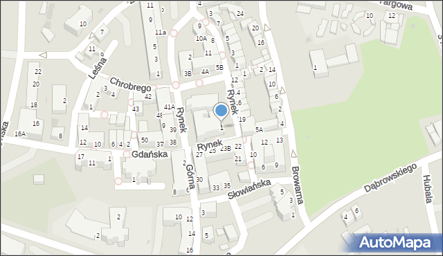 Polkowice, Rynek, 1, mapa Polkowice