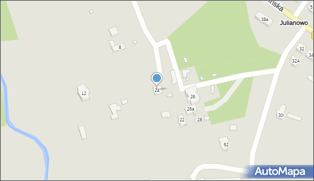 Prabuty, Rypińska, 24, mapa Prabuty