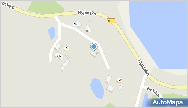 Prabuty, Rypińska, 56f, mapa Prabuty