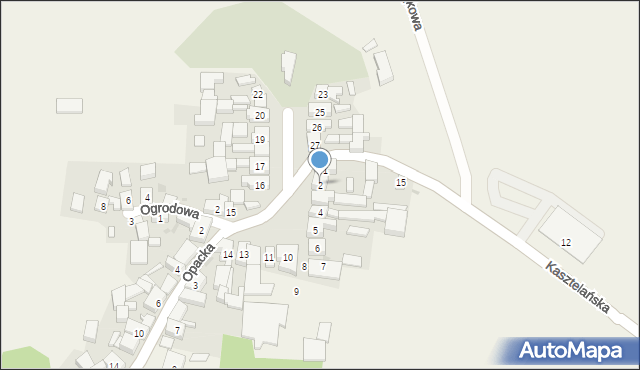 Przemęt, Rynek Mojżykiewicza W., ks., 2, mapa Przemęt
