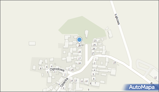 Przemęt, Rynek Mojżykiewicza W., ks., 20, mapa Przemęt