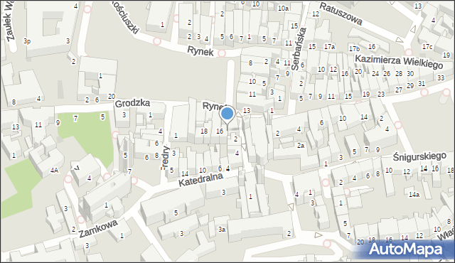 Przemyśl, Rynek, 15, mapa Przemyśla