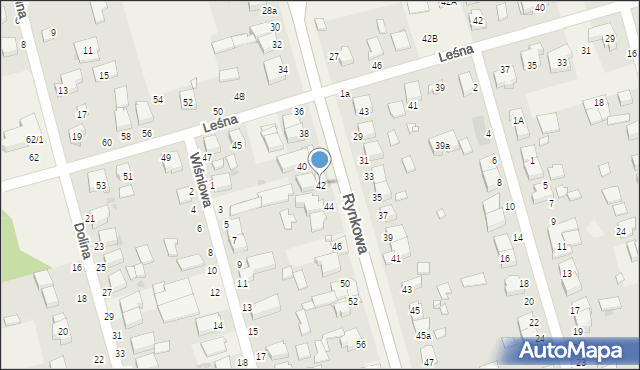 Przeźmierowo, Rynkowa, 42, mapa Przeźmierowo