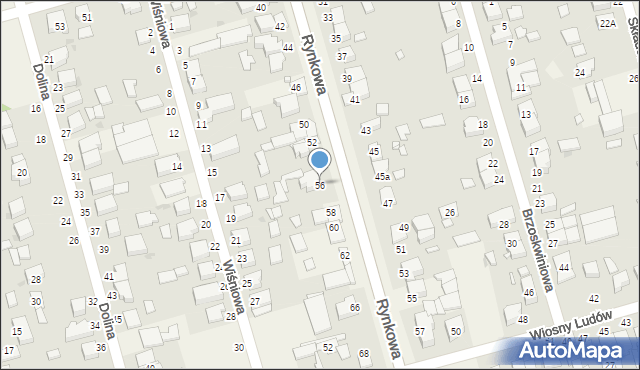 Przeźmierowo, Rynkowa, 56, mapa Przeźmierowo