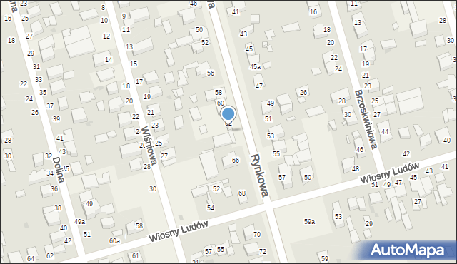 Przeźmierowo, Rynkowa, 64, mapa Przeźmierowo