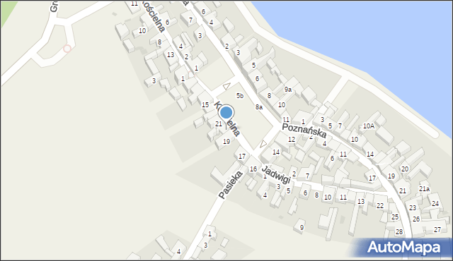 Pszczew, Rynek, 20, mapa Pszczew