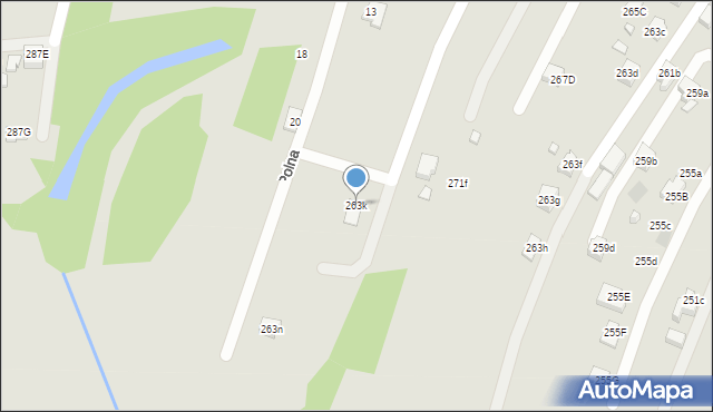 Radlin, Rymera Józefa, 263k, mapa Radlin