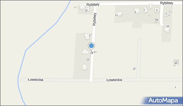 Rajsko, Rybitwy, 19, mapa Rajsko