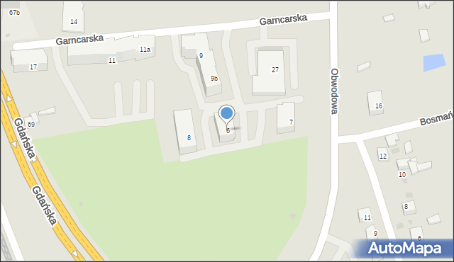 Reda, Rymarska, 6, mapa Reda