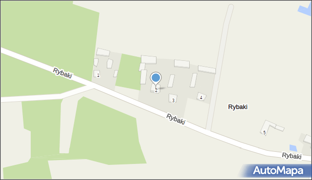 Rybaki, Rybaki, 2, mapa Rybaki