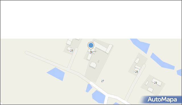 Rybaki, Rybaki, 26, mapa Rybaki