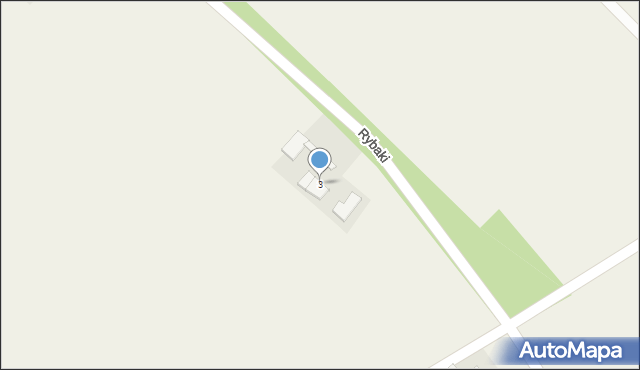 Rybaki, Rybaki, 3, mapa Rybaki