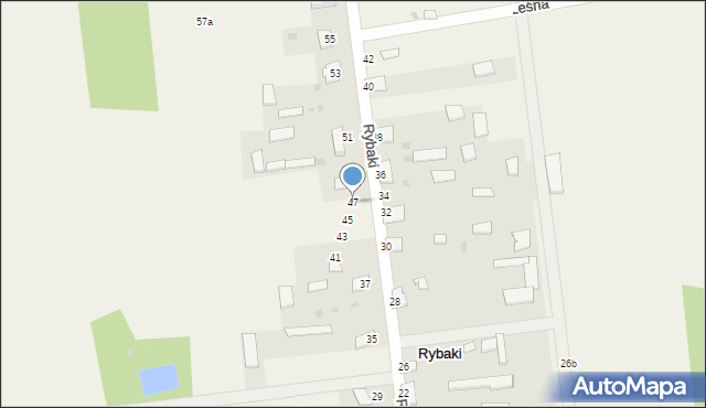 Rybaki, Rybaki, 47, mapa Rybaki