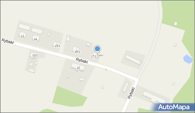 Rybaki, Rybaki, 17/2, mapa Rybaki