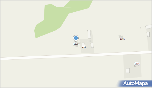 Rybczewice Drugie, Rybczewice Drugie, 112a, mapa Rybczewice Drugie