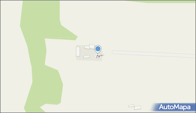 Rybczewice Drugie, Rybczewice Drugie, 154, mapa Rybczewice Drugie