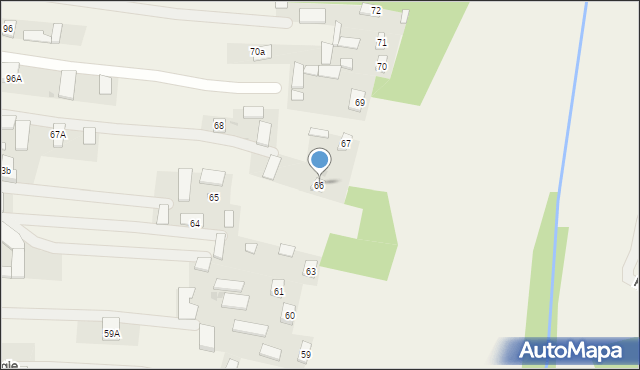 Rybczewice Drugie, Rybczewice Drugie, 66, mapa Rybczewice Drugie