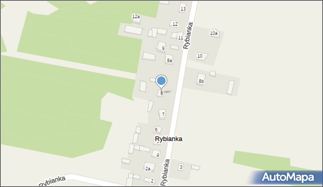 Rybianka, Rybianka, 8, mapa Rybianka