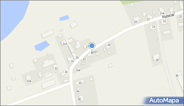 Rybical, Rybical, 30, mapa Rybical