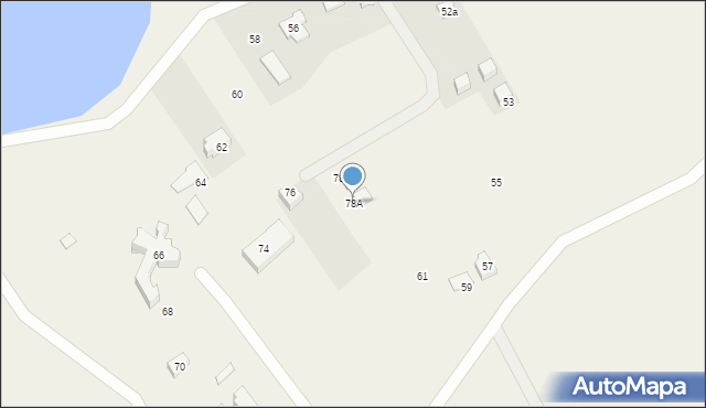 Rybical, Rybical, 78A, mapa Rybical