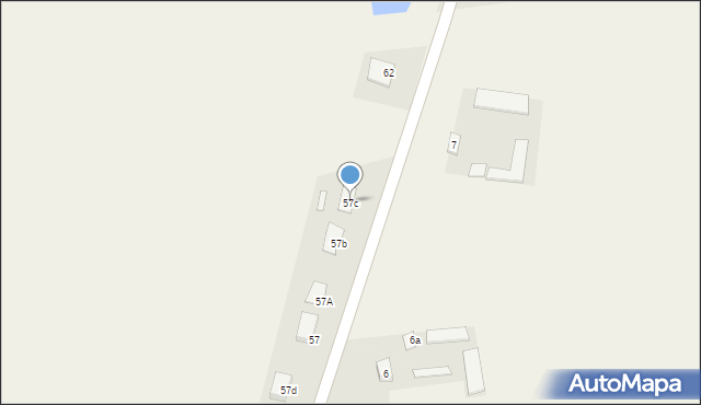 Rybieniec, Rybieniec, 57c, mapa Rybieniec