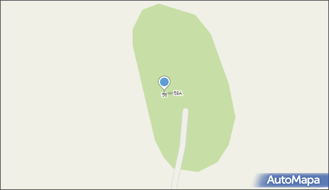 Rybieniec, Rybieniec, 58, mapa Rybieniec