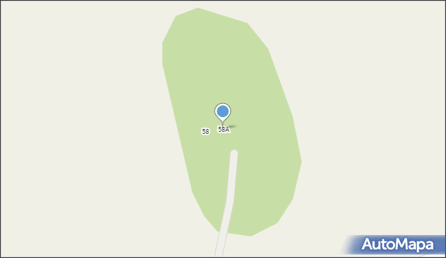 Rybieniec, Rybieniec, 58A, mapa Rybieniec