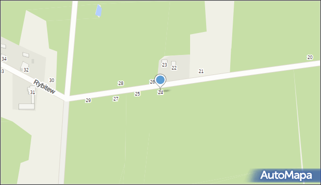 Rybitew, Rybitew, 24, mapa Rybitew