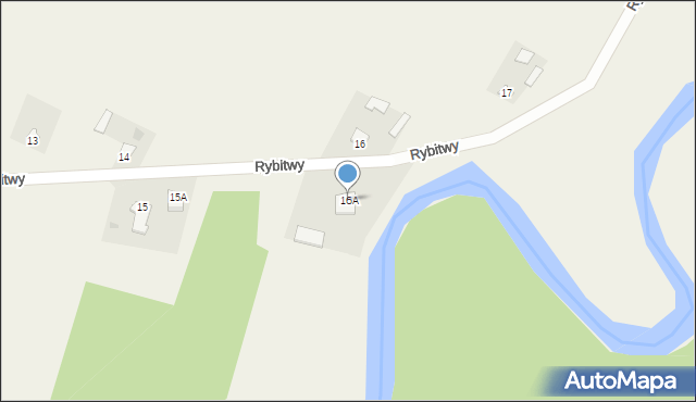 Rybitwy, Rybitwy, 16A, mapa Rybitwy