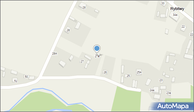 Rybitwy, Rybitwy, 27a, mapa Rybitwy