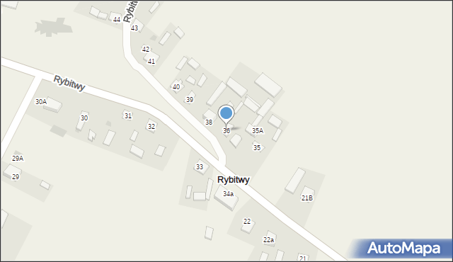Rybitwy, Rybitwy, 36, mapa Rybitwy