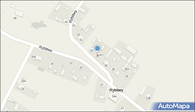Rybitwy, Rybitwy, 39, mapa Rybitwy