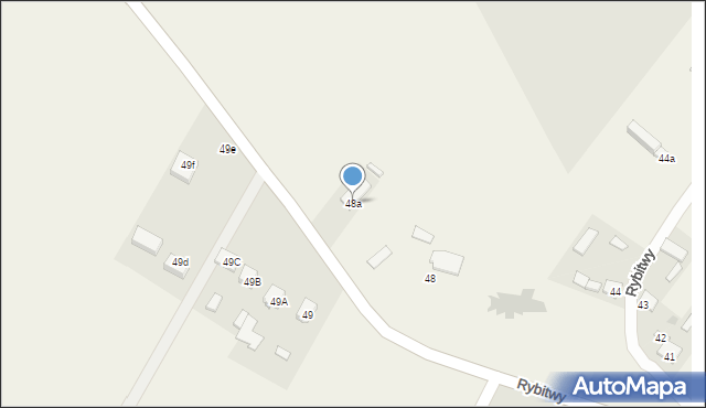 Rybitwy, Rybitwy, 48a, mapa Rybitwy