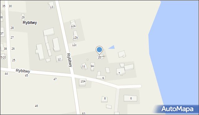 Rybitwy, Rybitwy, 10, mapa Rybitwy