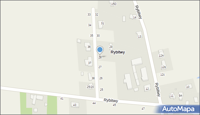 Rybitwy, Rybitwy, 28, mapa Rybitwy