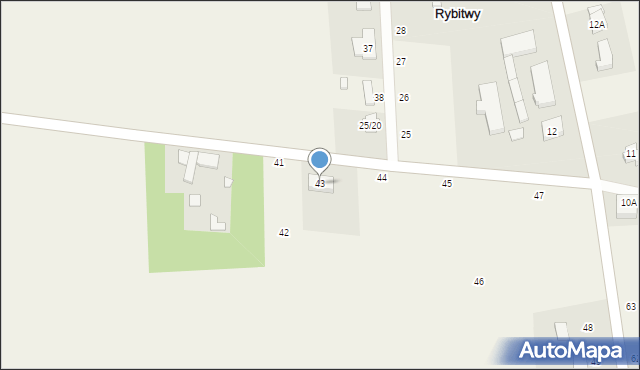 Rybitwy, Rybitwy, 43, mapa Rybitwy