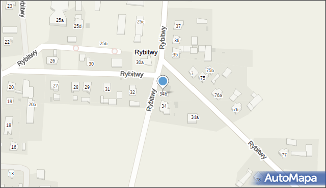 Rybitwy, Rybitwy, 34b, mapa Rybitwy