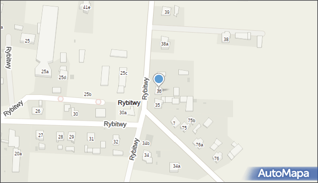 Rybitwy, Rybitwy, 36, mapa Rybitwy