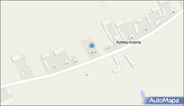 Rybitwy, Rybitwy, 12, mapa Rybitwy