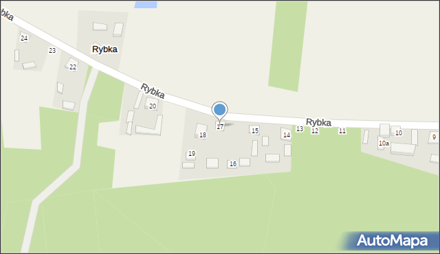 Rybka, Rybka, 17, mapa Rybka