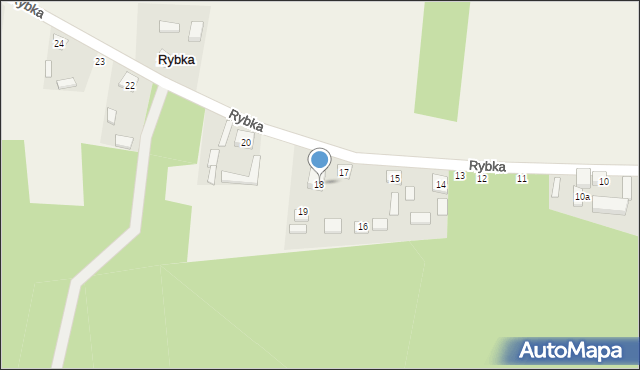 Rybka, Rybka, 18, mapa Rybka