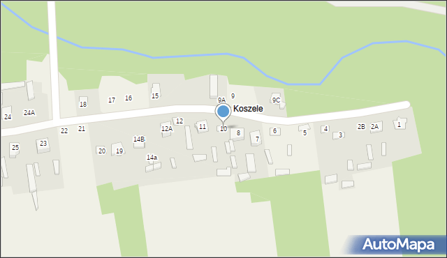 Rybnica, Rybnica, 10, mapa Rybnica