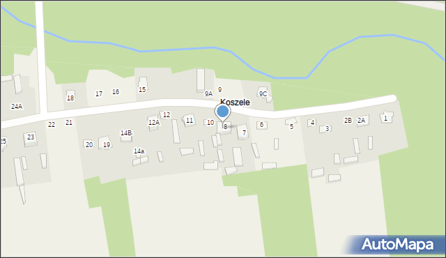 Rybnica, Rybnica, 8A, mapa Rybnica