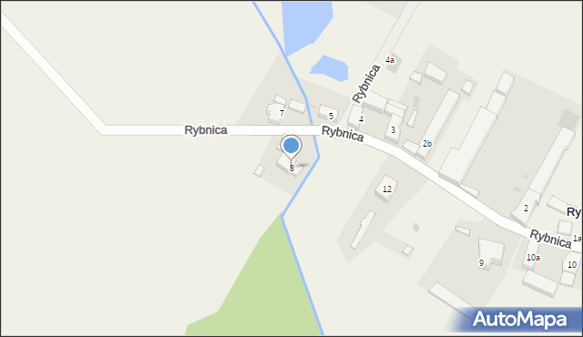 Rybnica, Rybnica, 8, mapa Rybnica