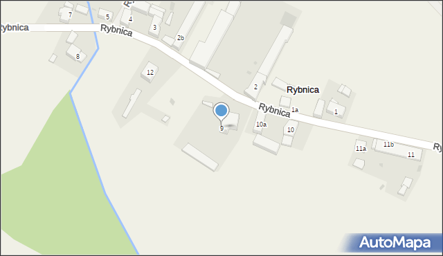 Rybnica, Rybnica, 9, mapa Rybnica