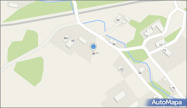 Rybnica, Rybnica, 95, mapa Rybnica